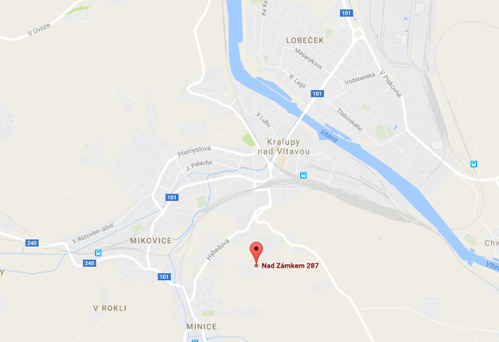 Mapa k ordinaci
